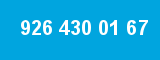 926 430 01 67 926 430 01 67